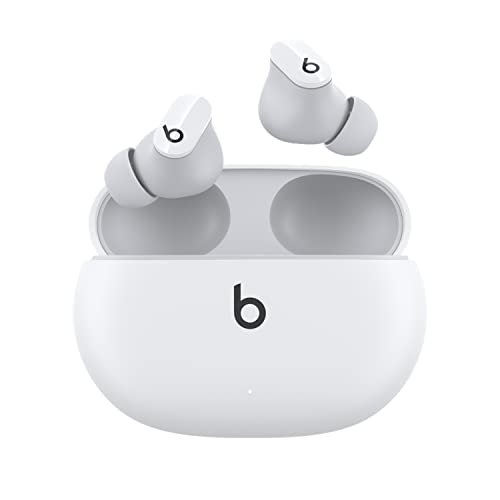 Beats Studio Buds – Komplett kabellose Bluetooth In-Ear Kopfhörer mit Noise-Cancelling – schweißbeständige, kompatibel mit Apple und Android, Bluetooth der Klasse 1, integriertes Mikrofon – Weiß