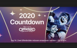 Tag 14 im 2020 Countdown: „Onward: Keine halbe Sachen“ für 3,99€