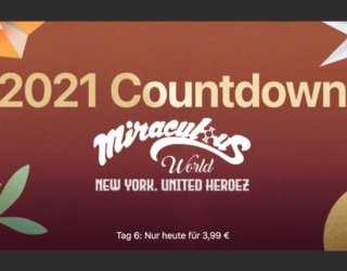 iTunes-Countdown 2021 Tag 6: Heute „Miraculous World: New York, United HeroeZ“ für 3,99€ kaufen