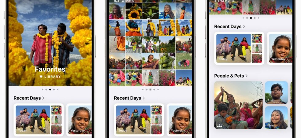 Verlorene Bilder: iOS 18 fügt neues Album in Fotos-App hinzu