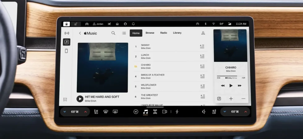 Apple Music: Native App für Rivian vorgestellt